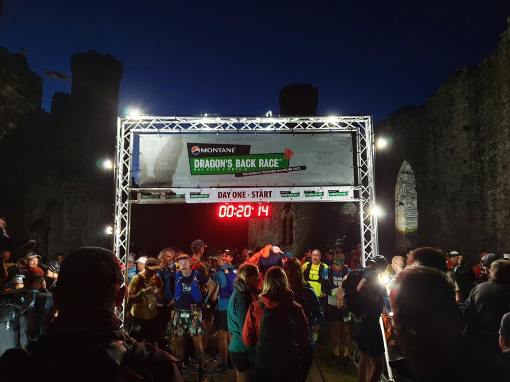The race start at Conwy Castle